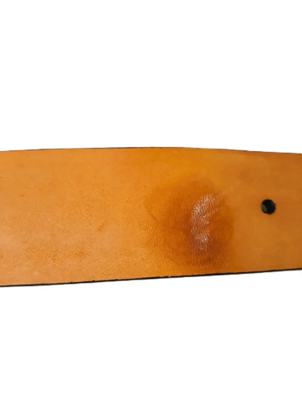 Martin Dingman Milled Leather Belt Brown 32 Handmade Minimalist